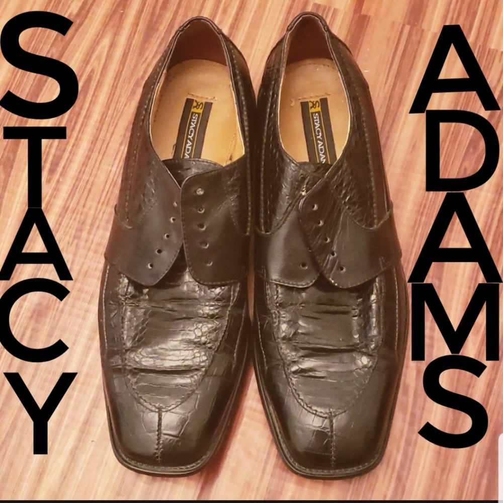 Stacy Adams snakeskin dress shoes